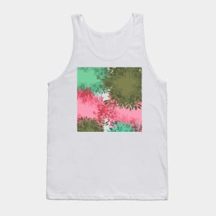 Watercolor Abstract Pattern Tank Top